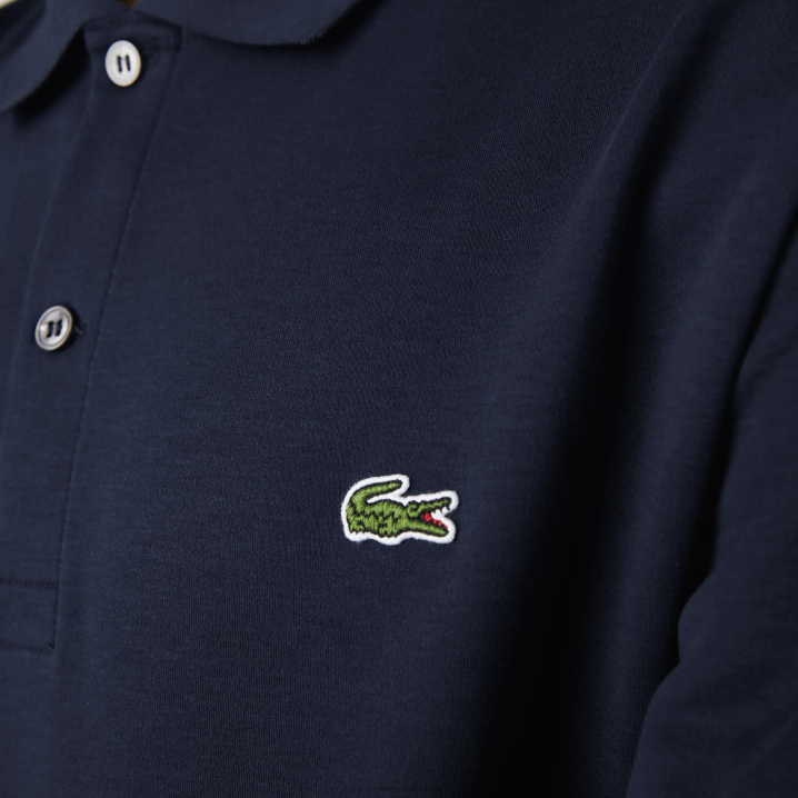 tamnoplava 166 6H4B791 muškarci Lacoste regular fit pima pamučni polo