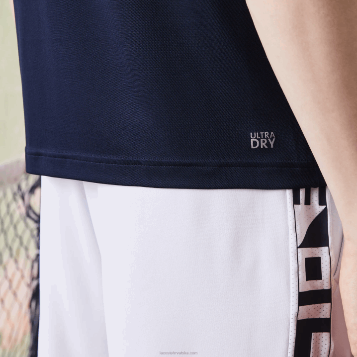 tamnoplava ljubičasta zelena xc3 6H4B784 muškarci Lacoste sport ultra-dry pique tenis polo