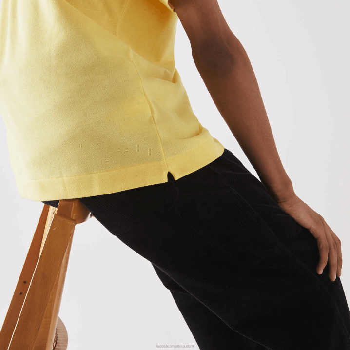 žuta 107 6H4B241 muškarci Lacoste original l.12.12 polo