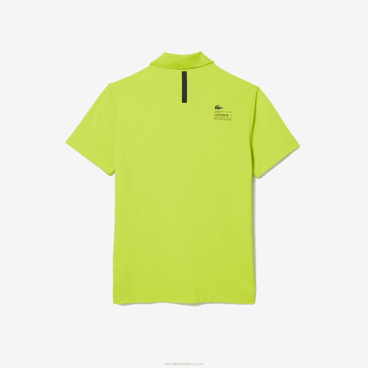 žuta 90v 6H4B627 muškarci Lacoste regular fit branded pique polo