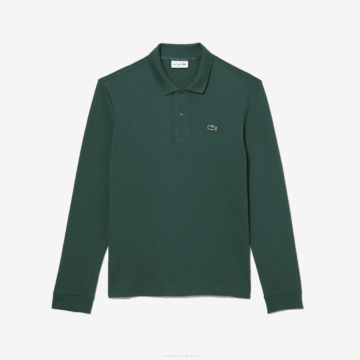 zelena 5hx 6H4B1301 muškarci Lacoste original l.12.12 polo dugih rukava