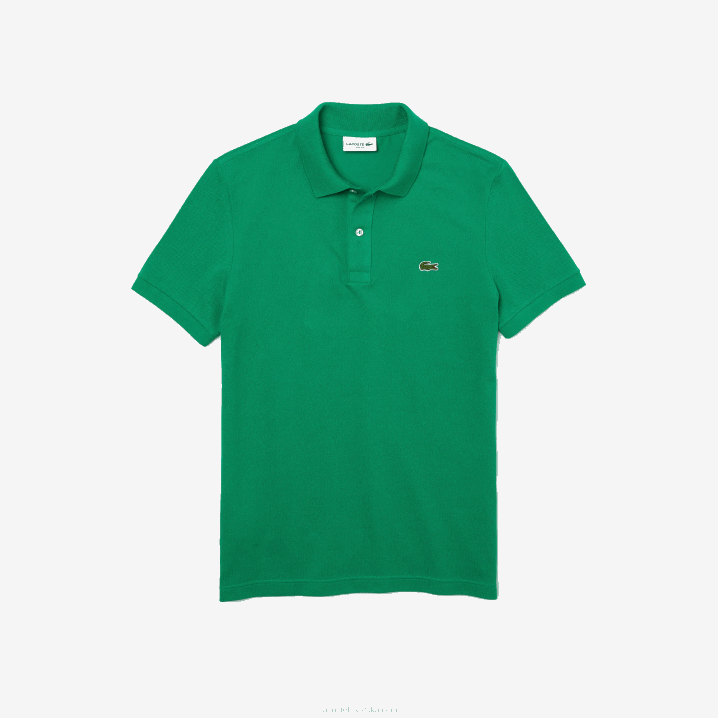 zeleni ldm 6H4B940 muškarci Lacoste original l.12.12 slim fit polo