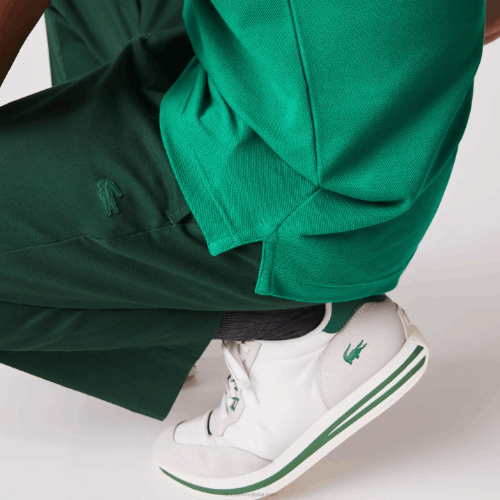 zeleni ldm 6H4B940 muškarci Lacoste original l.12.12 slim fit polo
