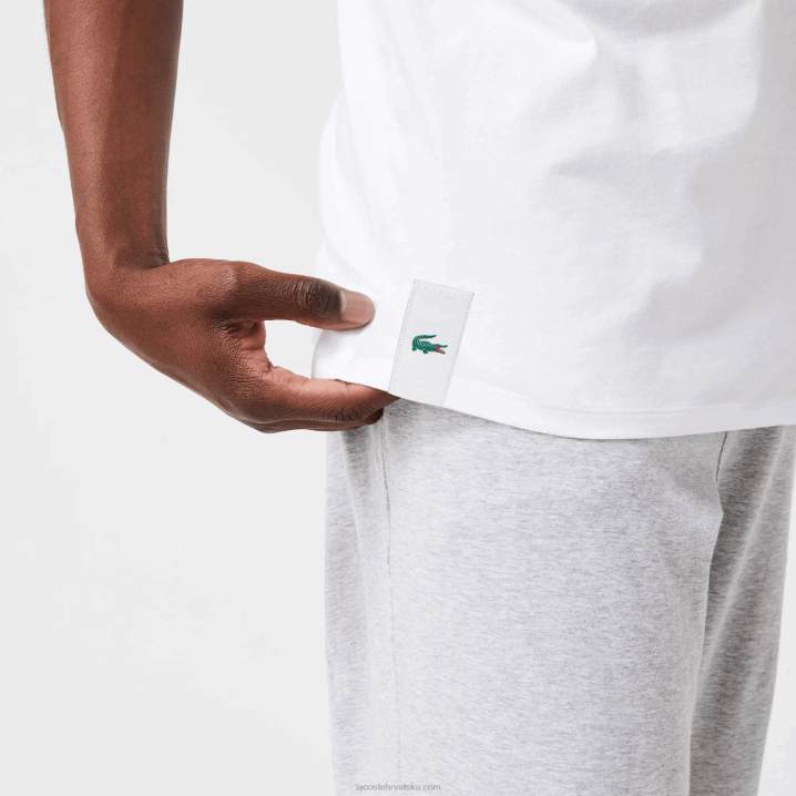 bijela 001 6H4B1360 muškarci Lacoste pamučna majica bez rukava 3 kom