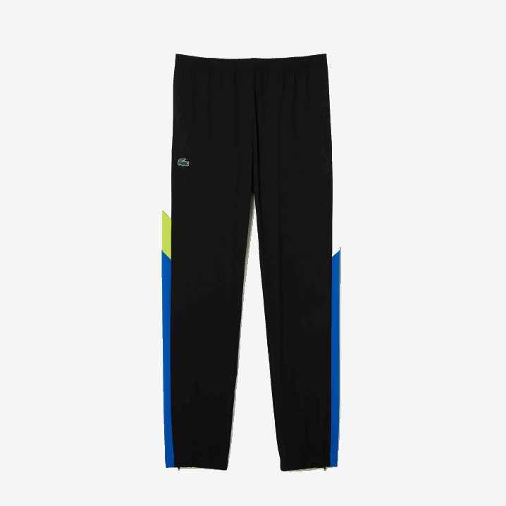 bijela crna plava žuta l74 6H4B1144 muškarci Lacoste sportska teniska trenirka s uzorkom krokodila