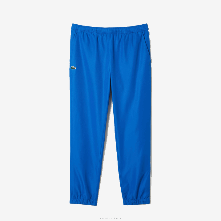 bijelo plavo bijelo wmi 6H4B341 muškarci Lacoste teniski komplet za trčanje u regularnoj formi