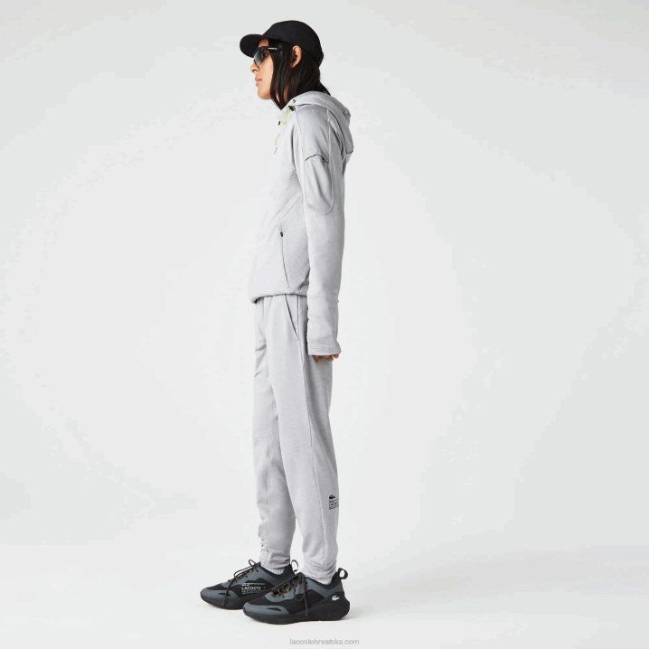 chine svijetlo siva 9ya 6H4B1073 muškarci Lacoste sportske dvoslojne trenirke