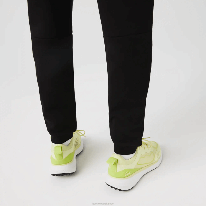 crna 031 6H4B347 muškarci Lacoste sužene trenirke od flisa