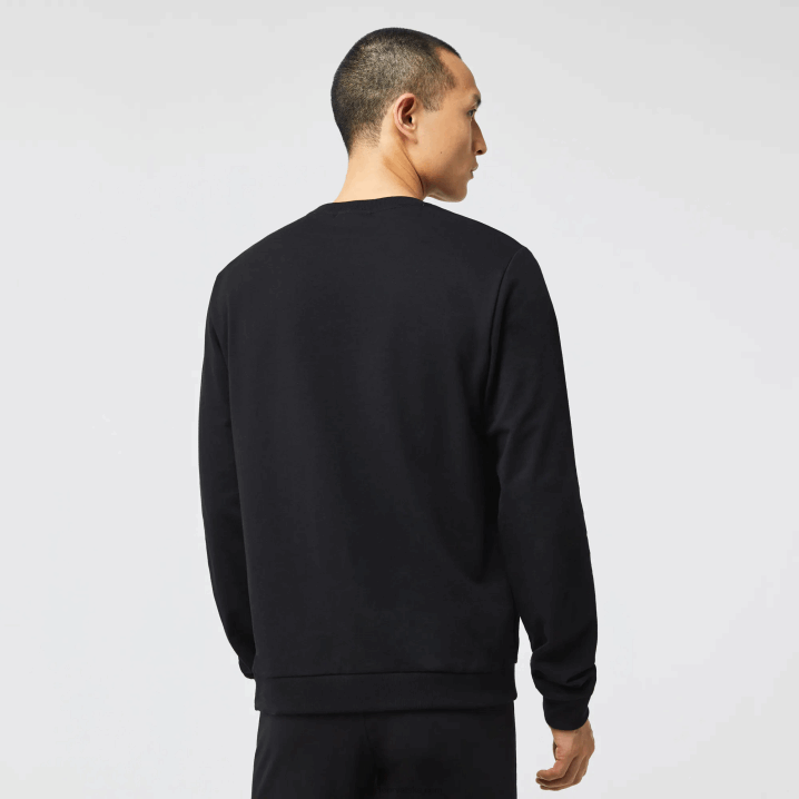 crna c31 6H4B1387 muškarci Lacoste pamučna flis lounge majica