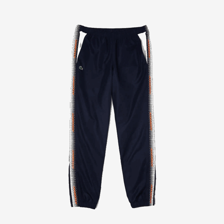 crno/bijelo hhw 6H4B315 muškarci Lacoste trenirke regularnog kroja