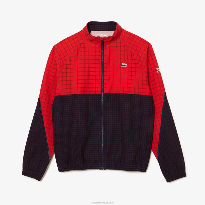crveni tamnoplavi bqs 6H4B268 muškarci Lacoste tenis x novak djokovic jogger set