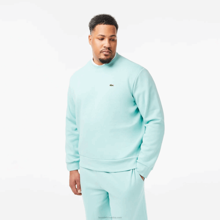 menta lgf 6H4B285 muškarci Lacoste trenirka od organskog brušenog pamuka