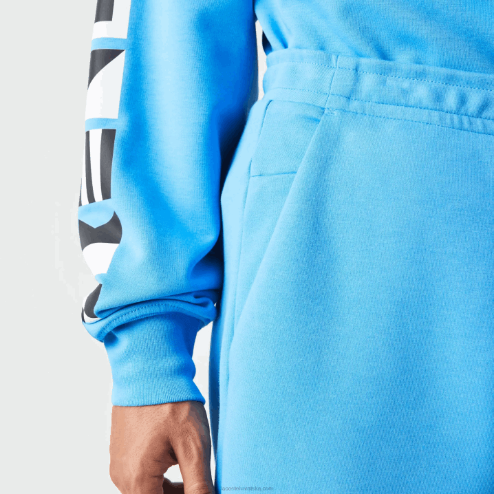 plava 4xa 6H4B1045 muškarci Lacoste trenirke s reflektirajućim printom