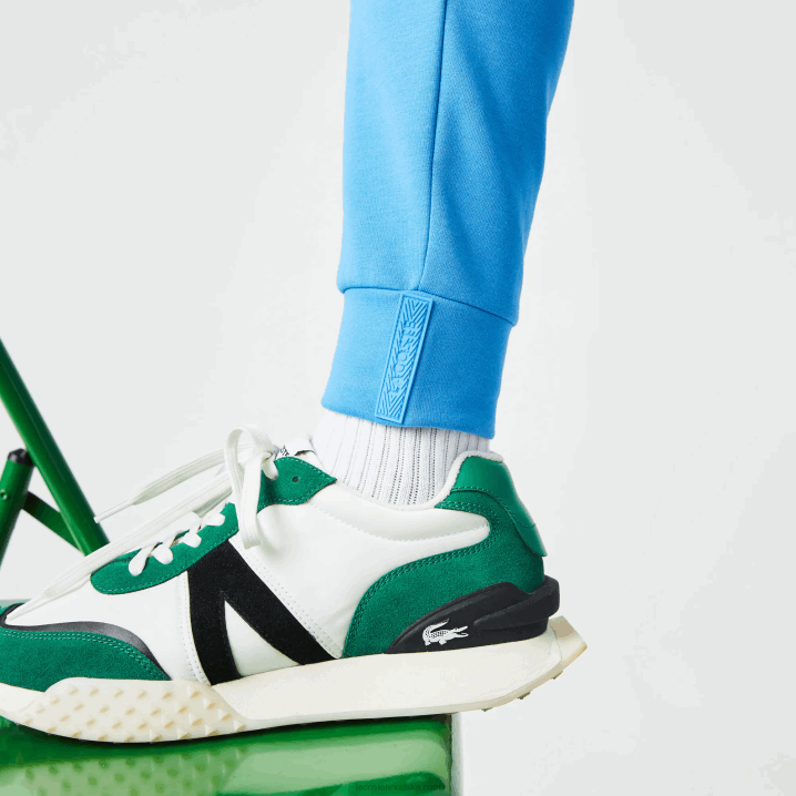 plava 4xa 6H4B1045 muškarci Lacoste trenirke s reflektirajućim printom