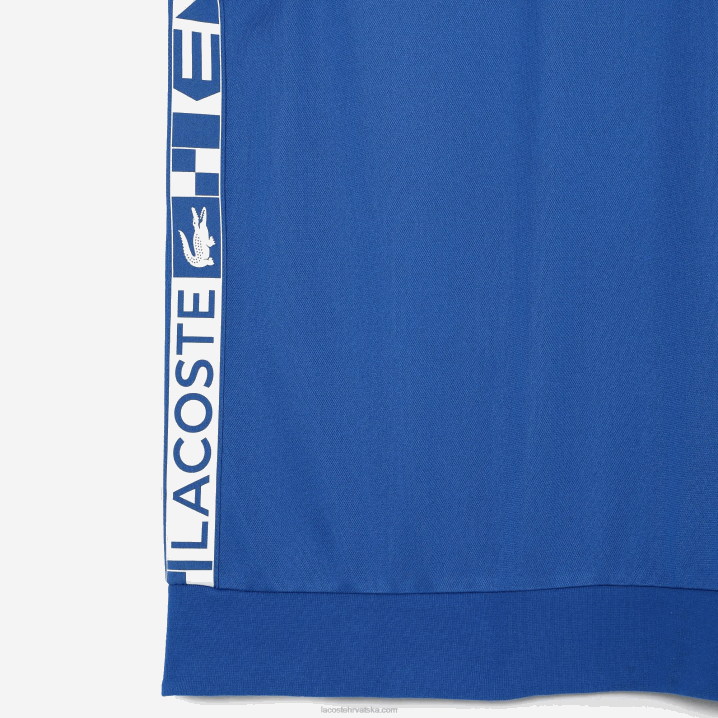 plavi k1q 6H4B1057 muškarci Lacoste teniska majica sa sportskim printom