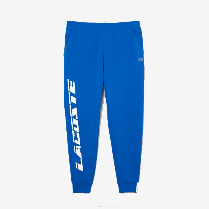 plavi k1q 6H4B975 muškarci Lacoste slim fit brendirane trenirke