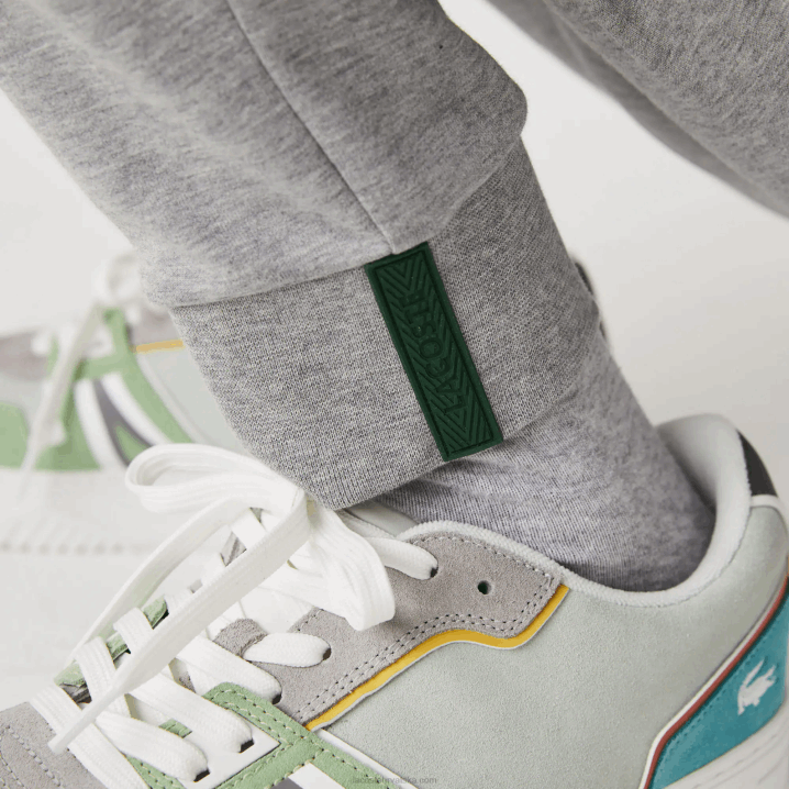 sivi chine 4jv 6H4B1005 muškarci Lacoste uske hlače trenirke od mješavine pamuka