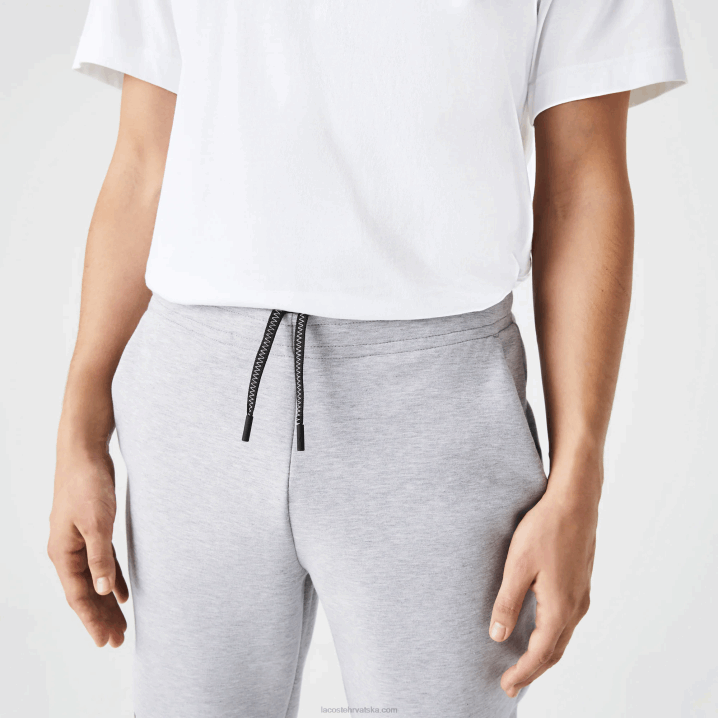 sivi chine cca 6H4B1044 muškarci Lacoste trenirke s reflektirajućim printom