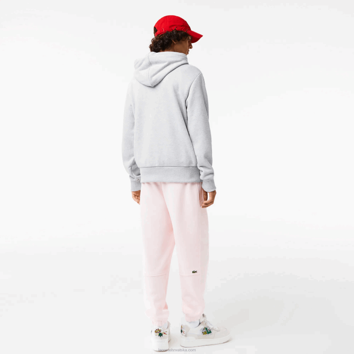 sivi chine cca 6H4B1133 muškarci Lacoste majica s kapuljačom s komičnim efektom