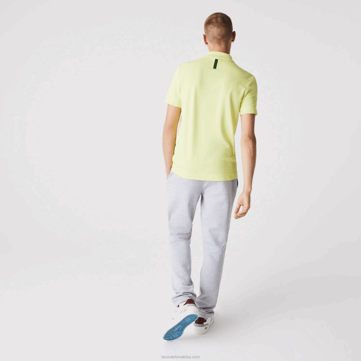 sivi chine cca 6H4B1152 muškarci Lacoste sportske teniske trenirke od flisa