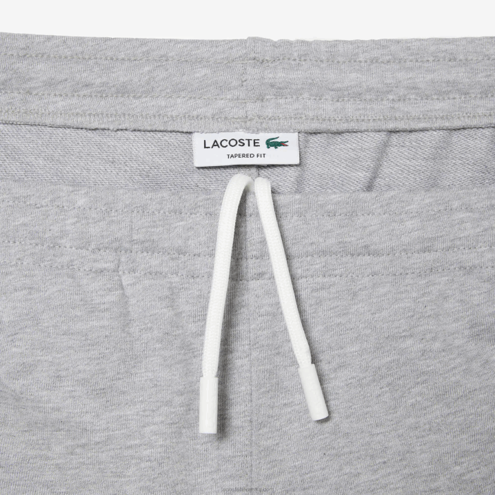 sivi chine cca 6H4B308 muškarci Lacoste nebrušene trenirke od flisa