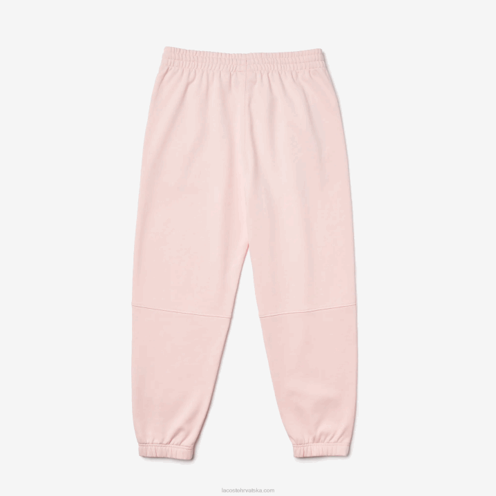 svijetlo ružičasta t03 6H4B1050 muškarci Lacoste trenirke od flisa od organskog pamuka