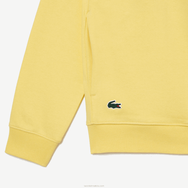 žuta 107 6H4B355 muškarci Lacoste sport miami open edition majica s kapuljačom