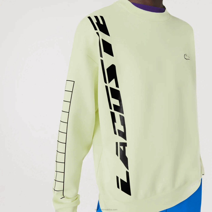 žuta 6gd 6H4B1000 muškarci Lacoste slobodna majica na pike kroju