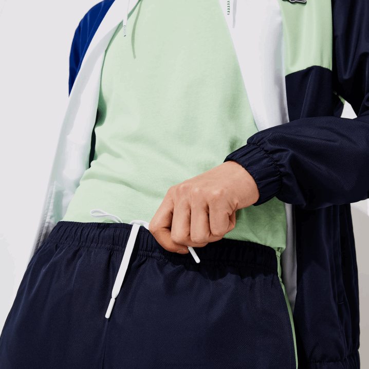 zelena tamnoplava bijela cn1 6H4B1201 muškarci Lacoste sportska trenirka colorblock