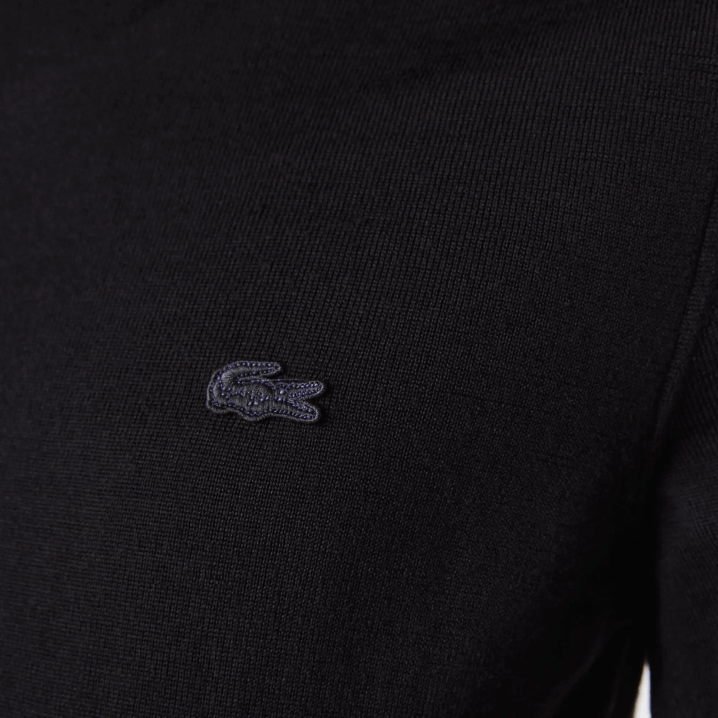 crna 031 6H4B1591 muškarci Lacoste dolčevita od merino vune