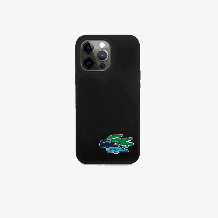 bijela 000 6H4B2216 muškarci Lacoste silikonska maska ​​za iphone 14 pro max