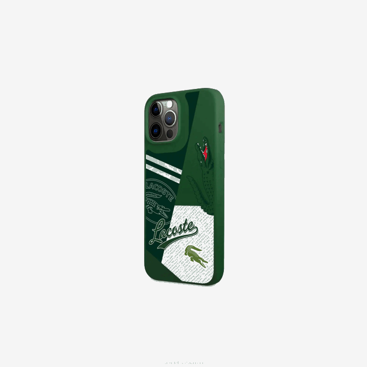 vert 132 b01 6H4B2217 muškarci Lacoste patchwork print futrola za iphone 14 pro