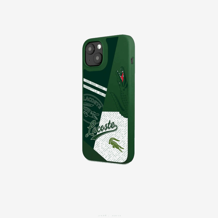 vert 132 b01 6H4B2222 muškarci Lacoste patchwork print futrola za iphone 14 plus
