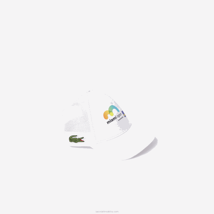 bijela 001 6H4B2341 muškarci Lacoste miami otvoreni šešir