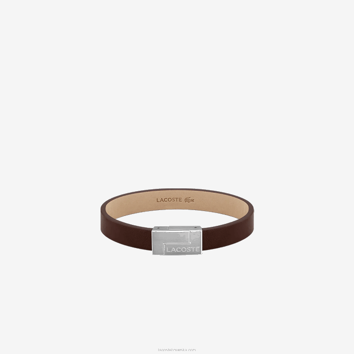 smeđa 210 6H4B2208 muškarci Lacoste putnička narukvica