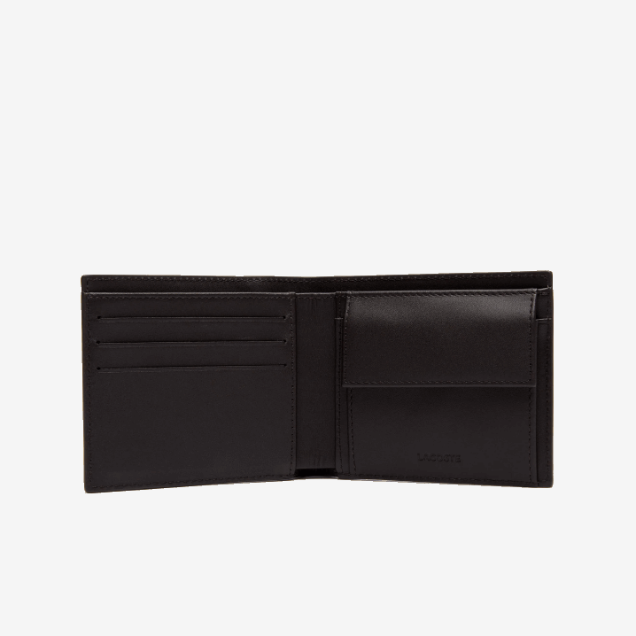 tamno smeđa 028 6H4B1944 muškarci Lacoste fitzgerald kožni novčanik