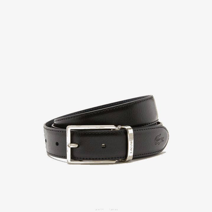 noir marine 166 672 6H4B2113 muškarci Lacoste Poklon set remena s dvije igle