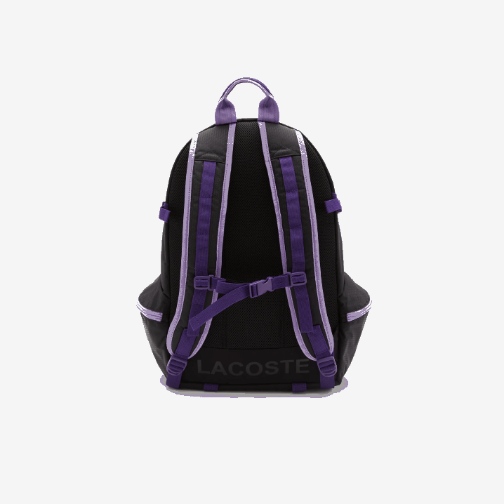 noir samui neva farine k96 6H4B2100 muškarci Lacoste color-block ruksak s džepnim zatvaračem