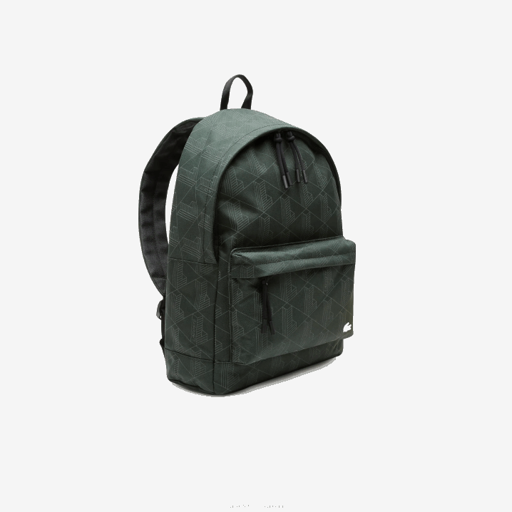 sinople monogram l22 6H4B2072 muškarci Lacoste ruksak s reflektirajućim printom monograma