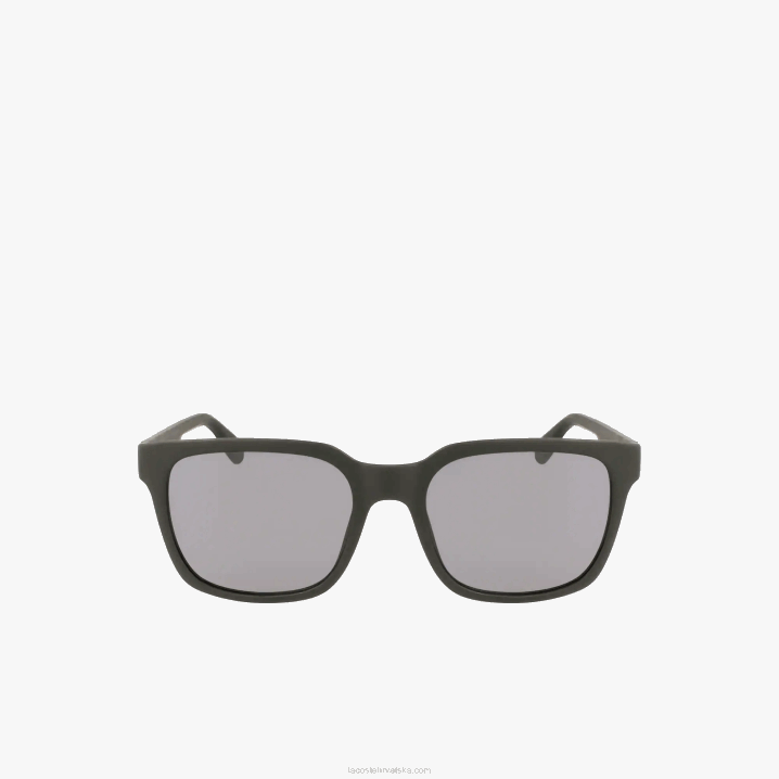 crno/plava 002 6H4B2281 muškarci Lacoste pravokutne sunčane naočale aktivne linije