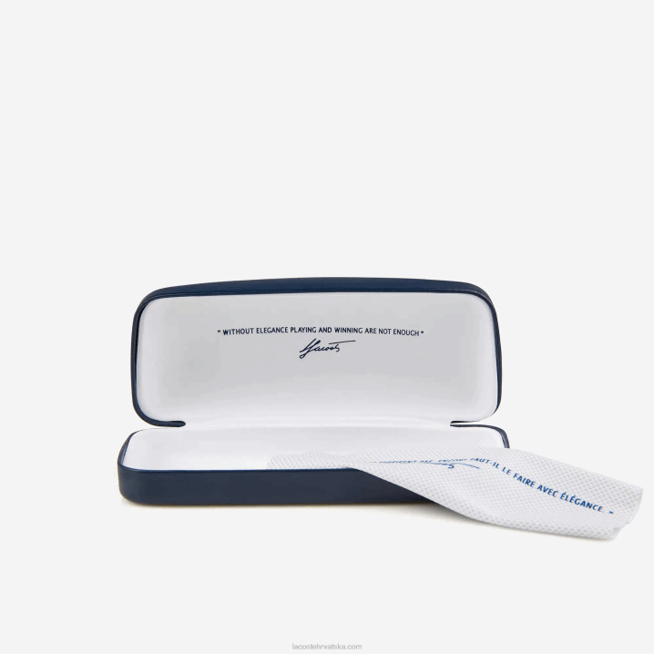 tamna havana 230 6H4B2282 muškarci Lacoste pravokutne sunčane naočale aktivne linije