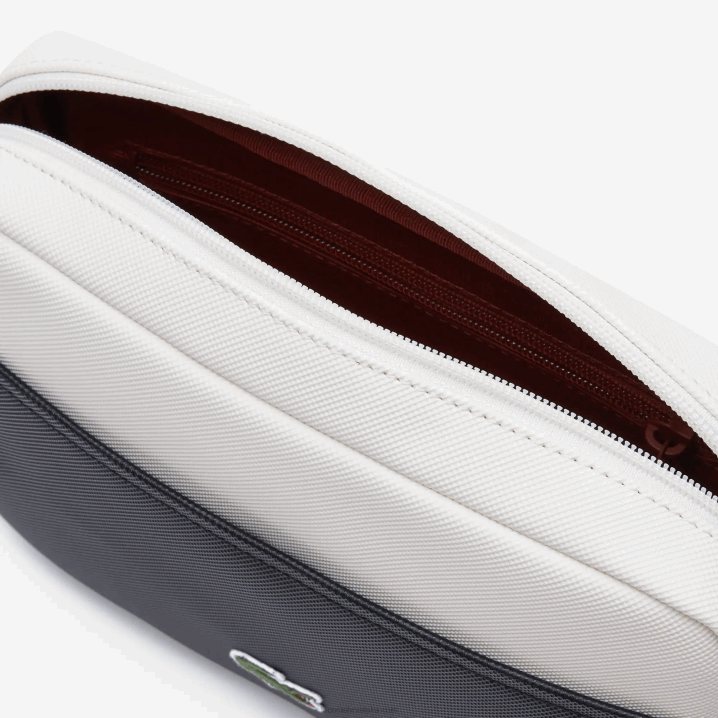 crna laponie perje cyna l19 6H4B2110 muškarci Lacoste color-block crossover torba