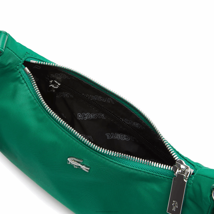 estival blanc j28 6H4B2019 muškarci Lacoste najlonska torba za rame s metalnim krokodilskim remenom