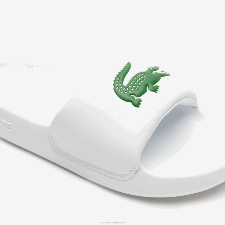bijelo/zeleno 082 6H4B2685 žene Lacoste croco 1.0 sintetička stakalca