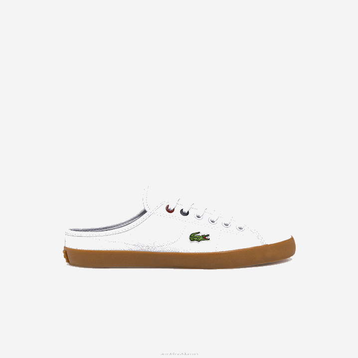 bijela i guma y37 6H4B2732 žene Lacoste ziane mule platnene tenisice