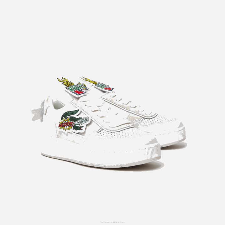 bijela 21g 6H4B2703 žene Lacoste ace clip kožne tenisice