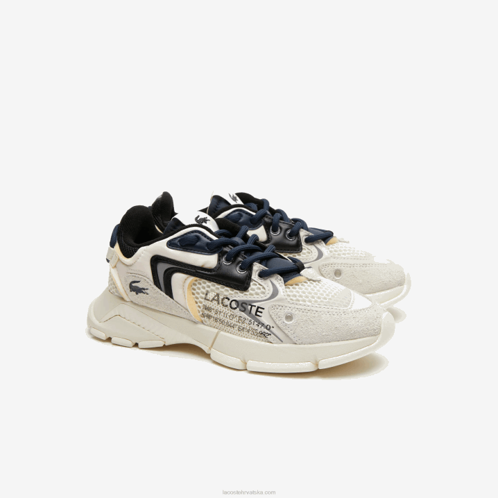 bijelo crno 2g9 6H4B2678 žene Lacoste l003 neo tekstilne tenisice