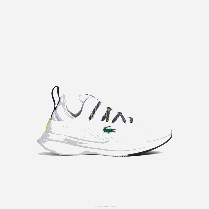 bijelo-ljubičasta z54 6H4B2751 žene Lacoste run spin comfort tekstilne tenisice