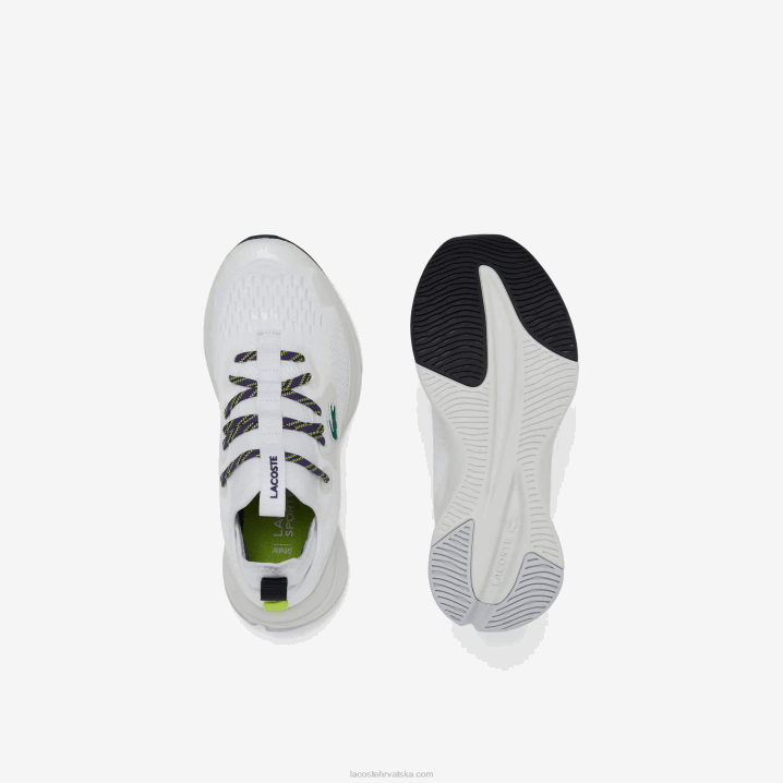 bijelo-ljubičasta z54 6H4B2751 žene Lacoste run spin comfort tekstilne tenisice