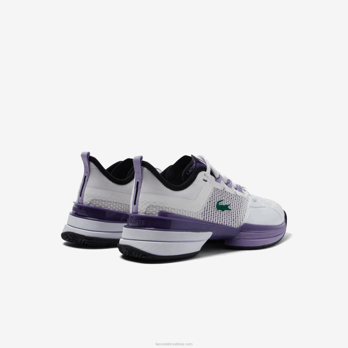 bijelo-ljubičasta z54 6H4B2756 žene Lacoste ag-lt21 tenisice od ultra tekstila